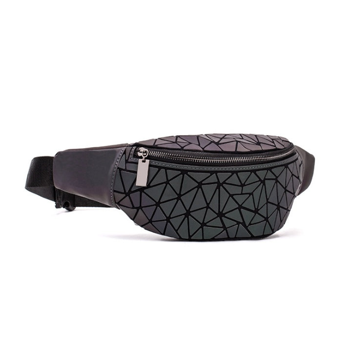 Sarah Express Geometric Pattern Waist Belt Bag