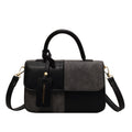 Sarah Express Patchwork Crossbody Shoulder Bag Black