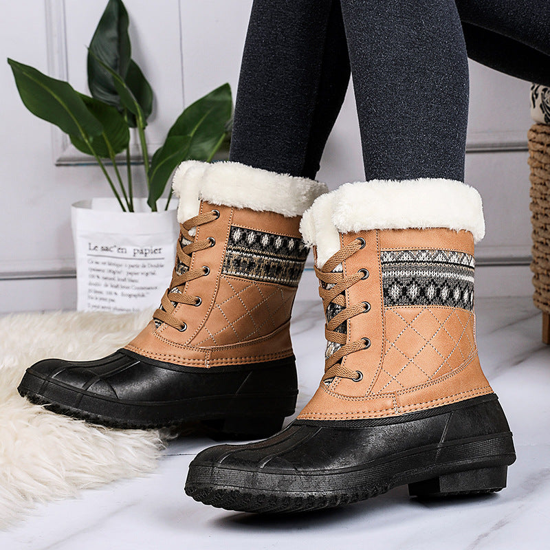 Sarah Express Women's High-Top Winter Hiking Boots
