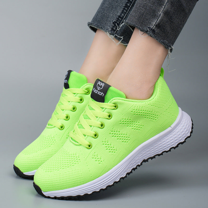 Plus Size Spring And Autumn Fly-kit Mesh Women's Shoes – product detail alternate view 10