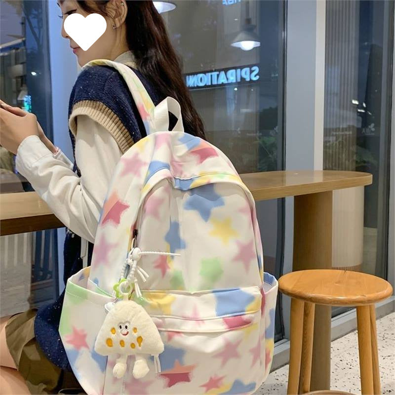 Sarah Express High-Capacity Oxford Cloth School Backpack