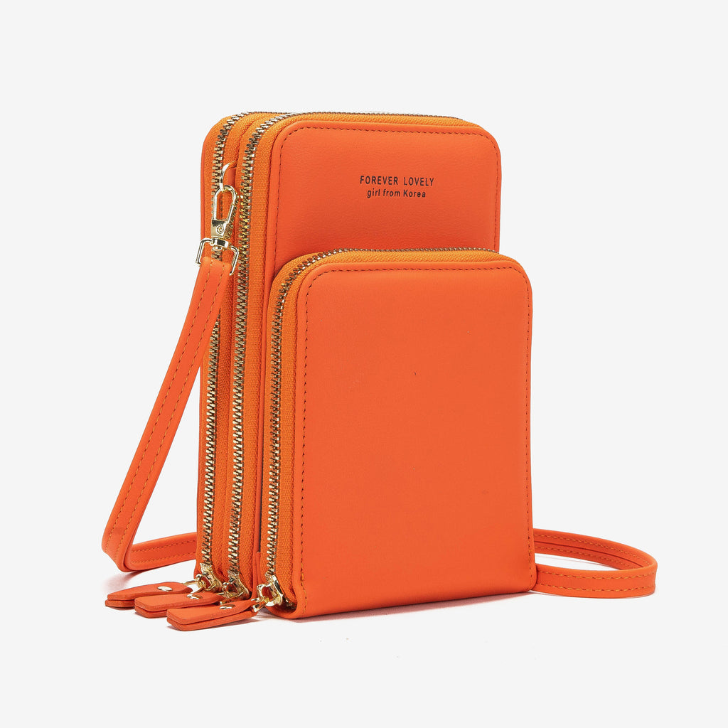 Sarah Express Tri-Fold Multi-Pocket Phone Crossbody Bag