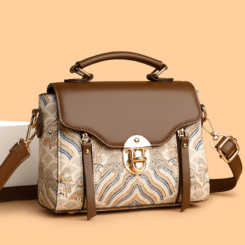 Sarah Express Compact PU Leather Crossbody Shoulder Bag