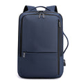 Sarah Express Business Lightweight Expansion Computer Backpack Blue