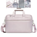 Sarah Express Solid Color Protective Laptop Carrying Bag Lotus pink