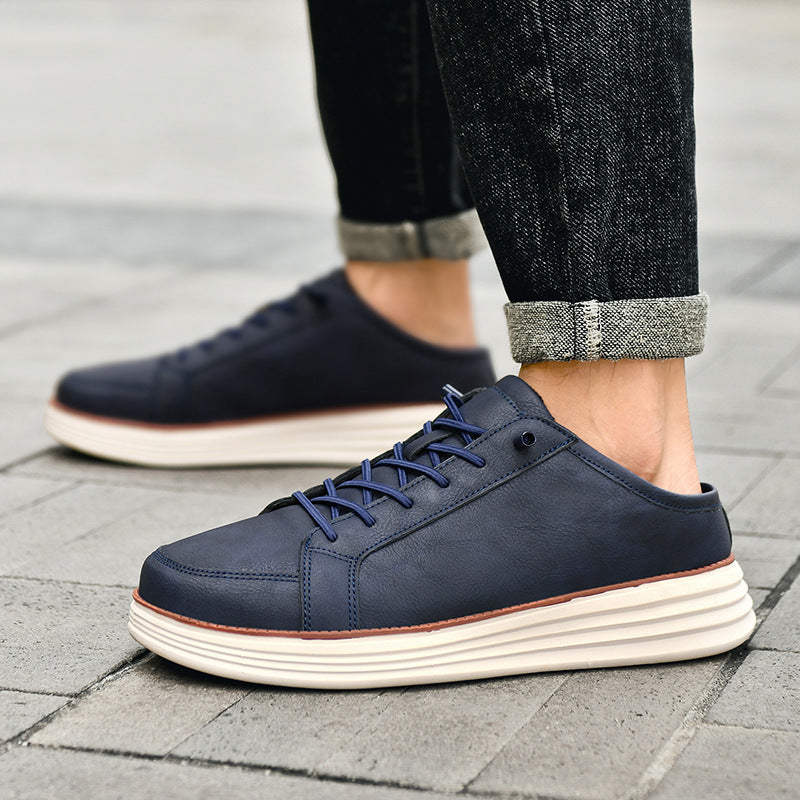 Sarah Express Men's Thermal Fleece-Lined Casual Platform Sneakers