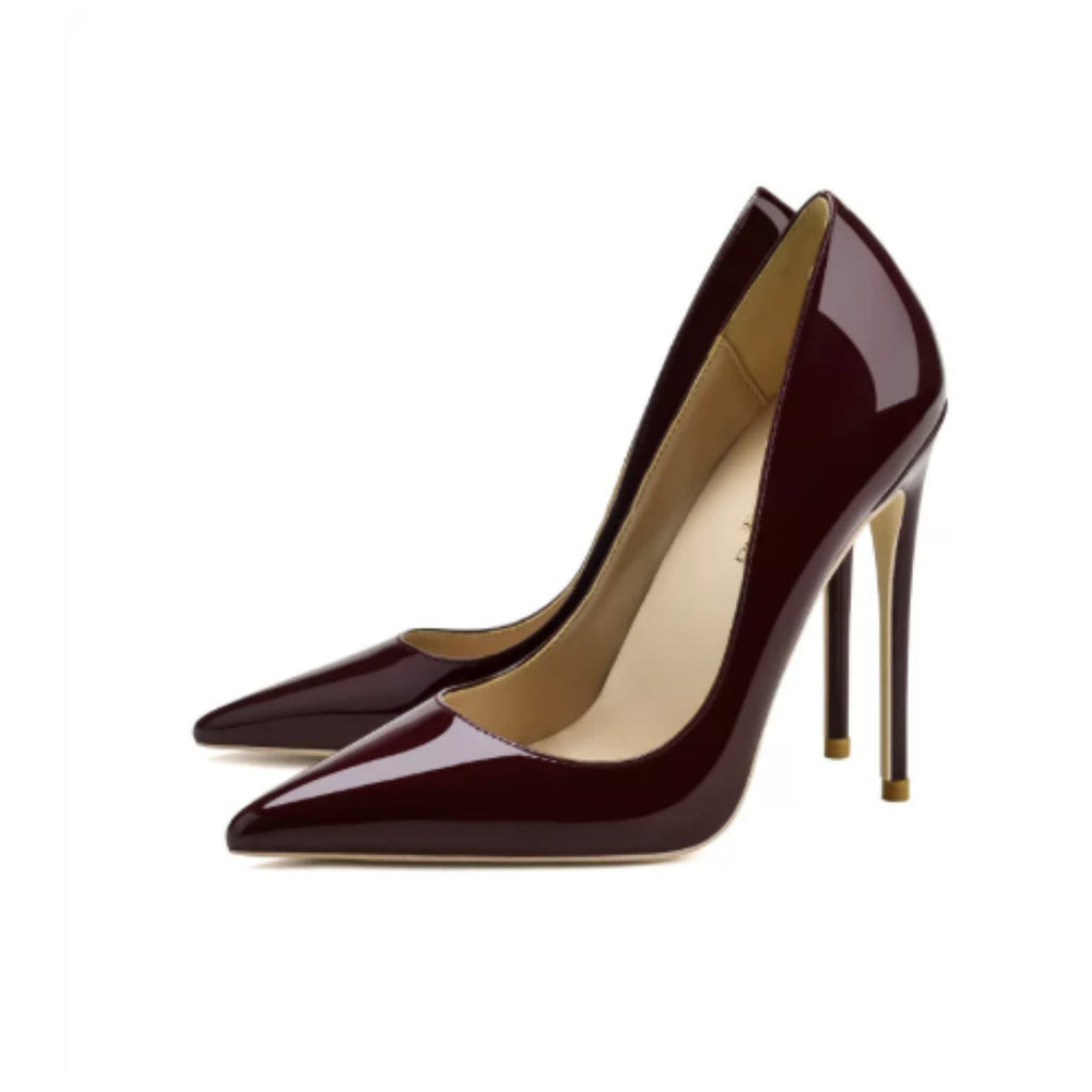 Sarah Express Sharp Pointed Slim Heel High Heels