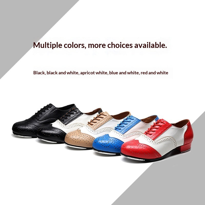 Sarah Express Men's Oxford Tap Dance Shoes