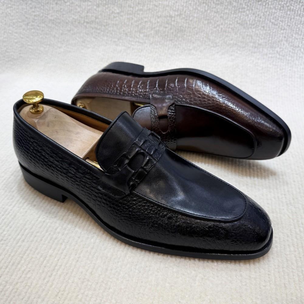 Large-size Mens Casual Formal Leather Shoes – product detail alternate view 9