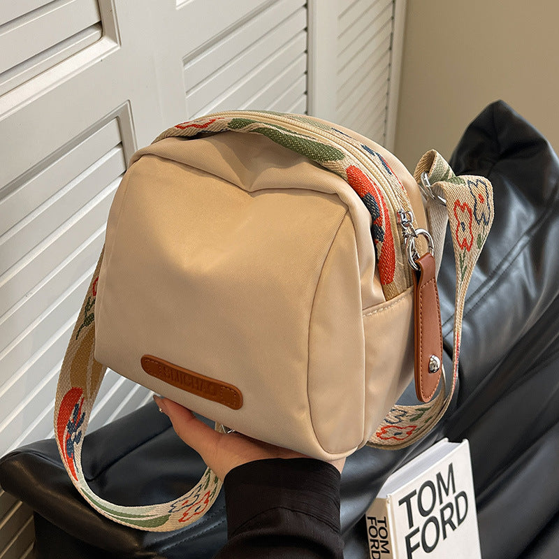 Sarah Express Canvas Shell Crossbody Travel Bag