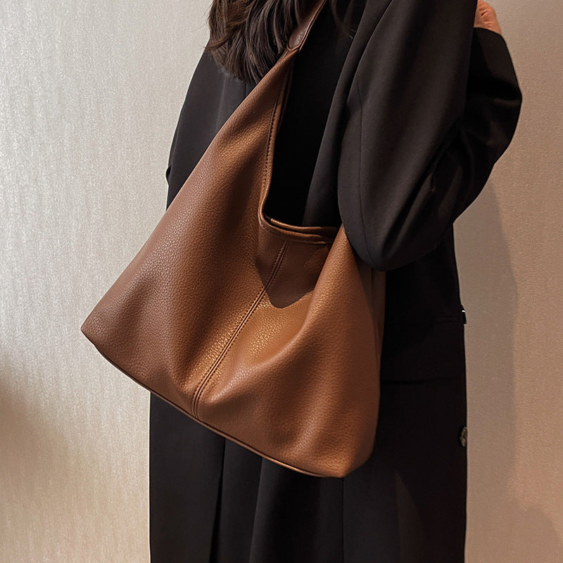 Sarah Express Structured Vegan Leather Crossbody Commuter Bag