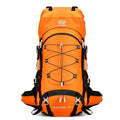 Sarah Express 60L Large Capacity Outdoor Hiking Backpack Orange 60L