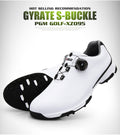 Sarah Express Men's Breathable Lightweight Golf Shoes White And Black