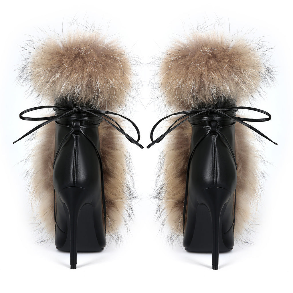 Sarah Express Pointed-Toe Stiletto Ankle Boots