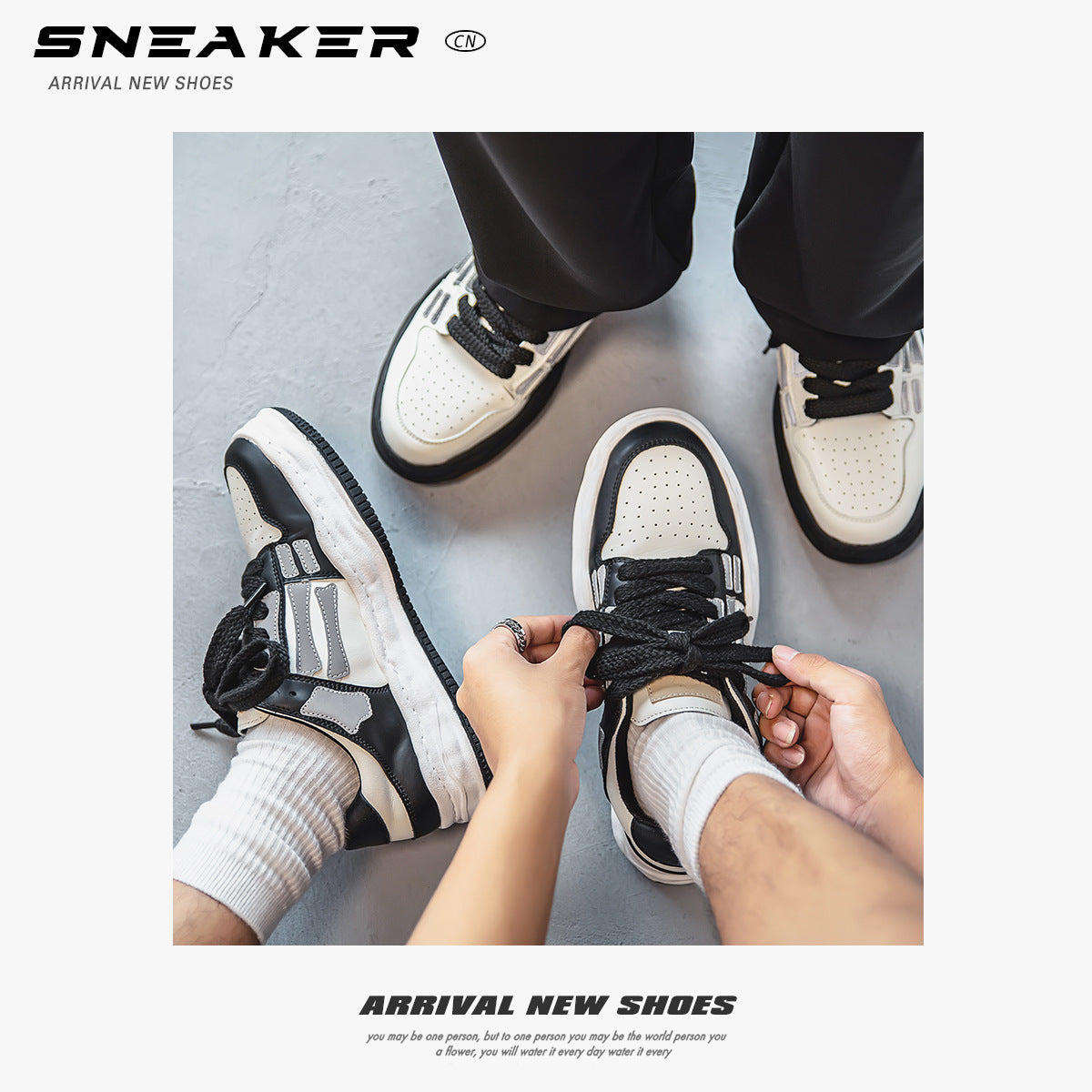 Sarah Express Retro Bone Platform Sneakers