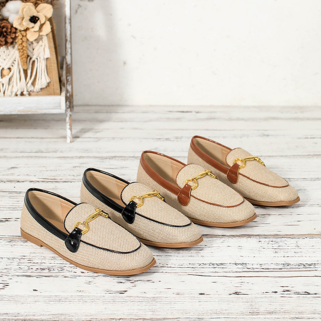 Sarah Express Slip-On Block Heel Loafers
