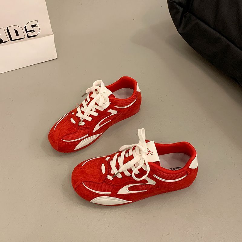 Sarah Express Women's Breathable Mesh German Trainer Sneakers