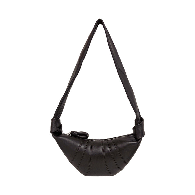 Sarah Express Sheep Leather Dumpling Crossbody Bag