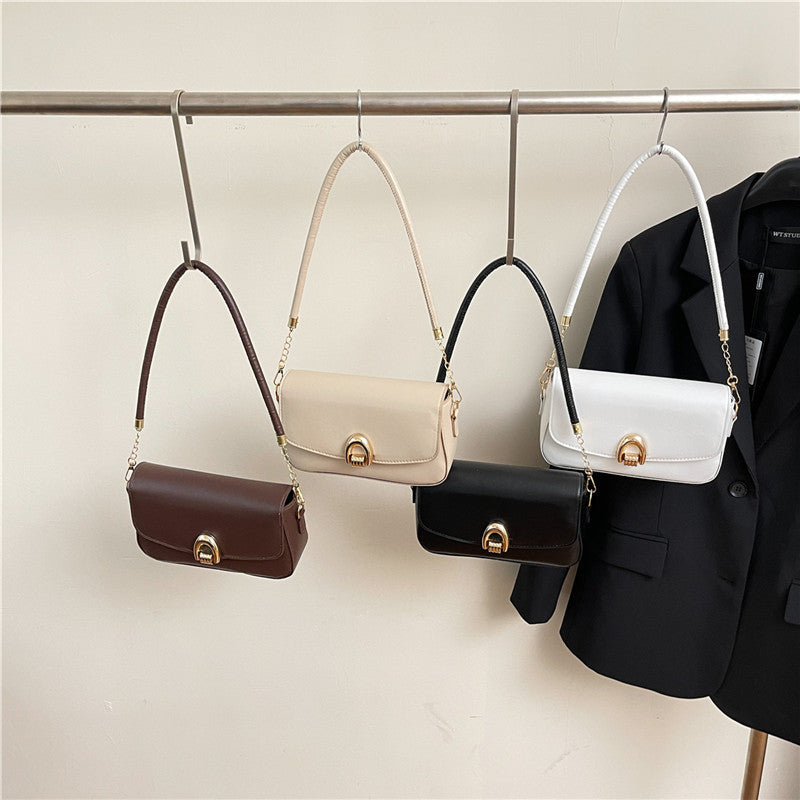 Sarah Express Minimalist PU Leather Crossbody Shoulder Bag