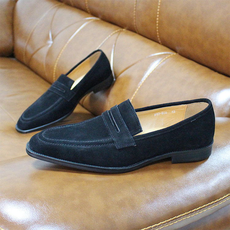 Sarah Express Men's Leather Slip On Casual Loafers