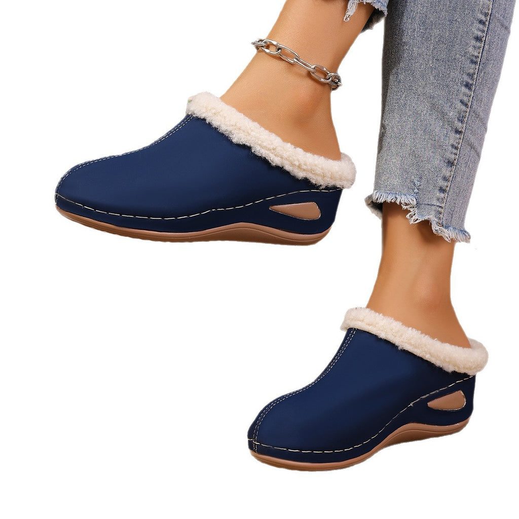 Sarah Express Plush Lined Wedge Garden Sandals