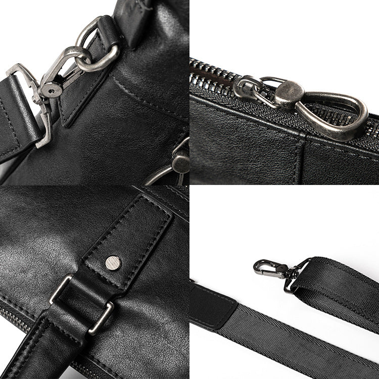 Sarah Express Leather Business Handbag for Men
