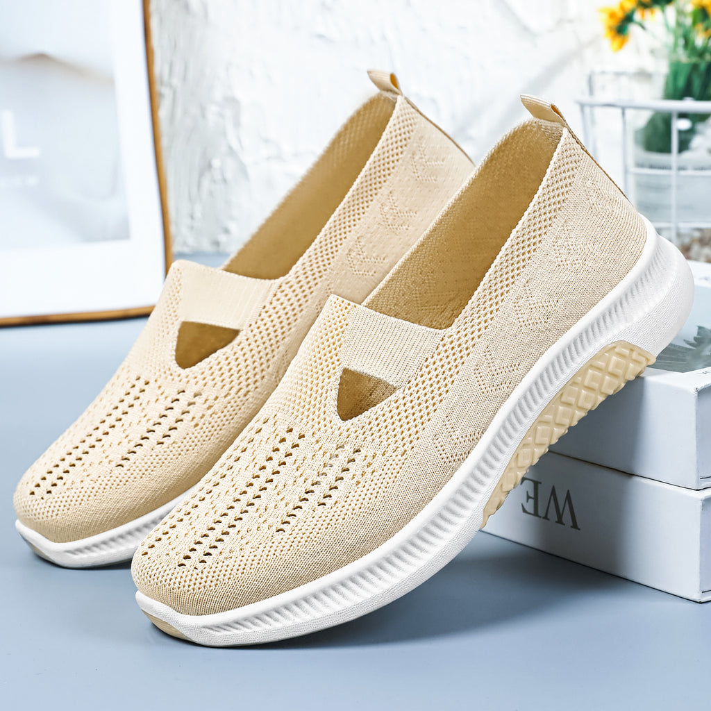Flyknit Slip-On Casual Flat Sneakers – product detail alternate view