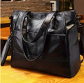 Sarah Express Two-Piece Nested Shoulder Bag Set Black