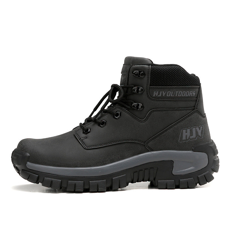 Sarah Express High-Top Outdoor Hiking Boots 836 Black