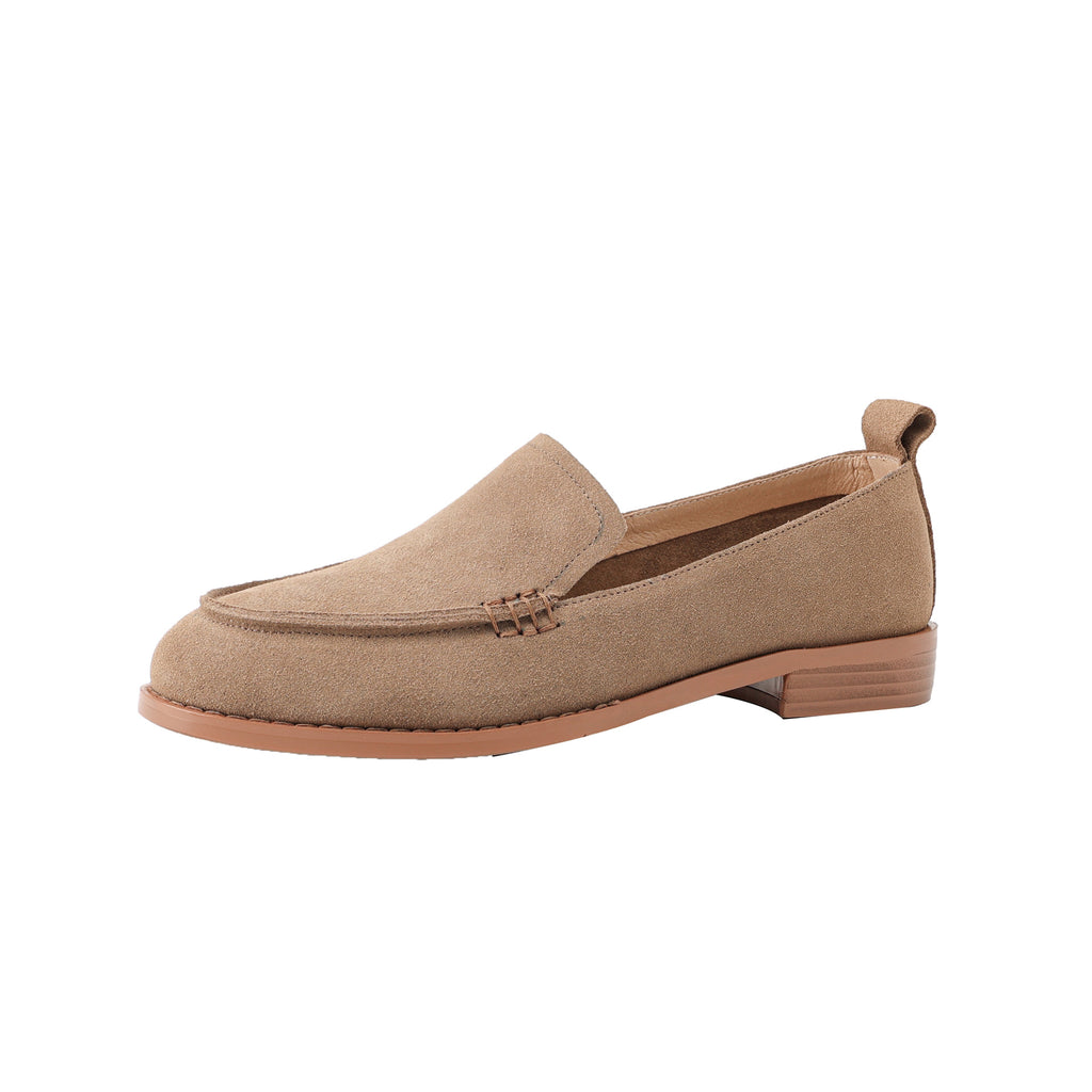 Sarah Express Women's Slip-On Suede Flats