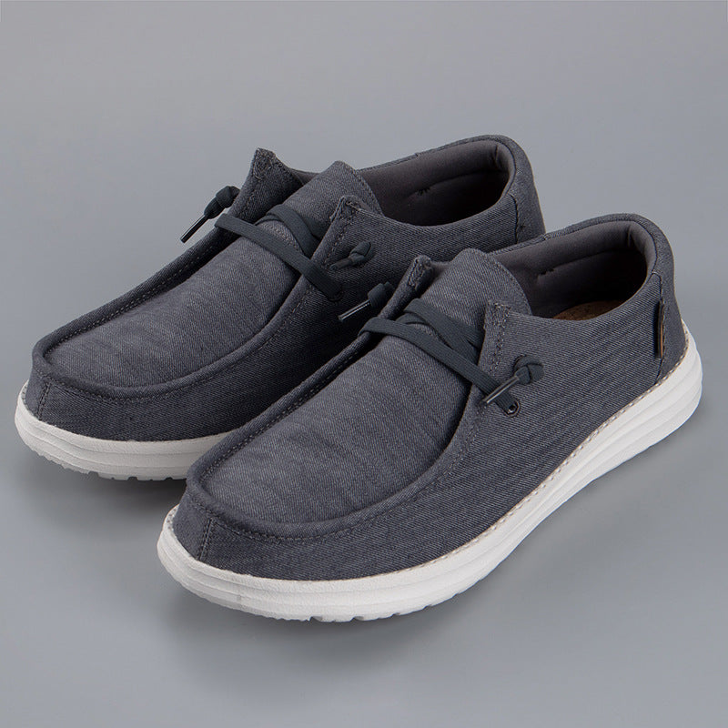 Sarah Express Men's Lightweight Canvas Casual Loafers