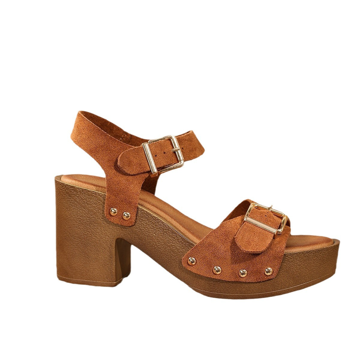 Sarah Express Waterproof Platform Chunky Heel Sandals