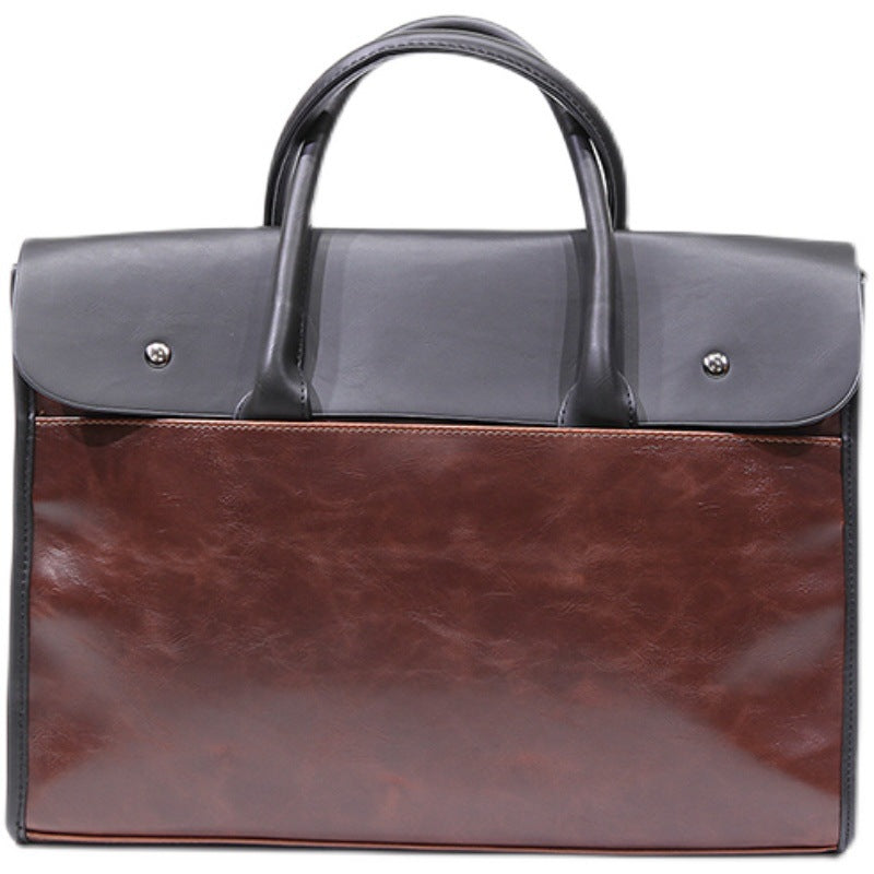 Sarah Express Unisex Business Briefcase Crossbody Handbag