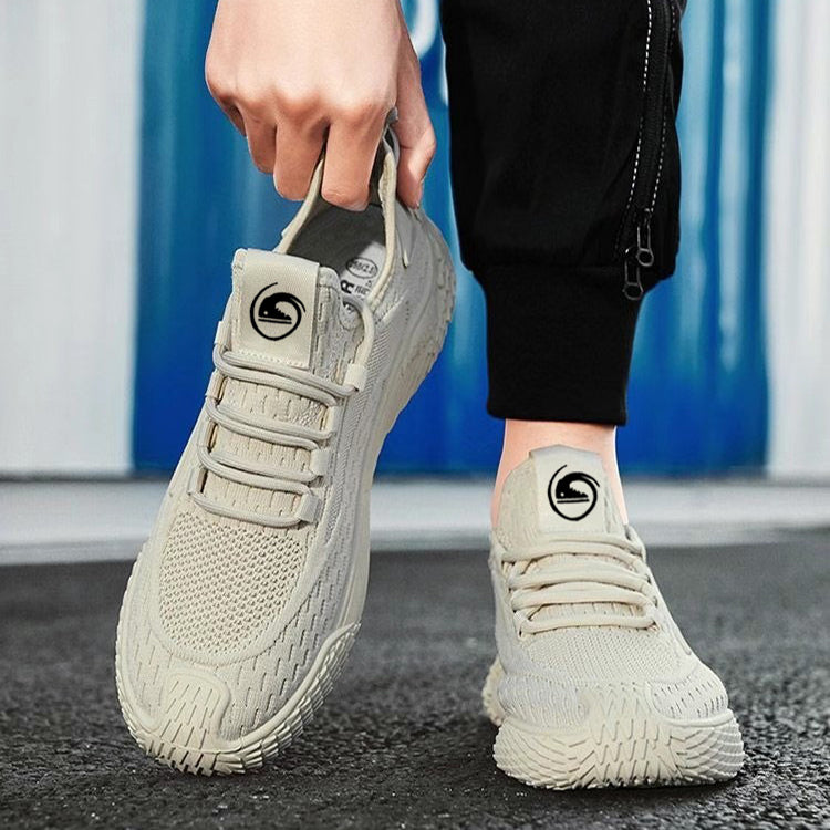 Sarah Express Breathable Mesh Lace-Up Men's Sneakers