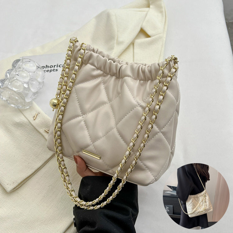 Sarah Express Quilted Rhombus Chain Shoulder Messenger Bag