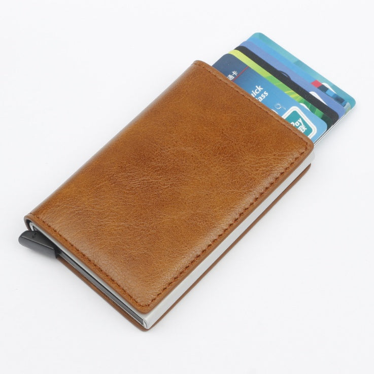 Sarah Express Automatic Pop-Up RFID Blocking Card Holder