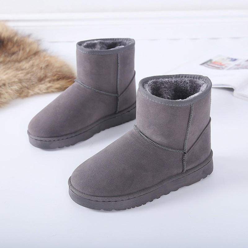 Sarah Express Faux Fur Lined Suede Winter Boots