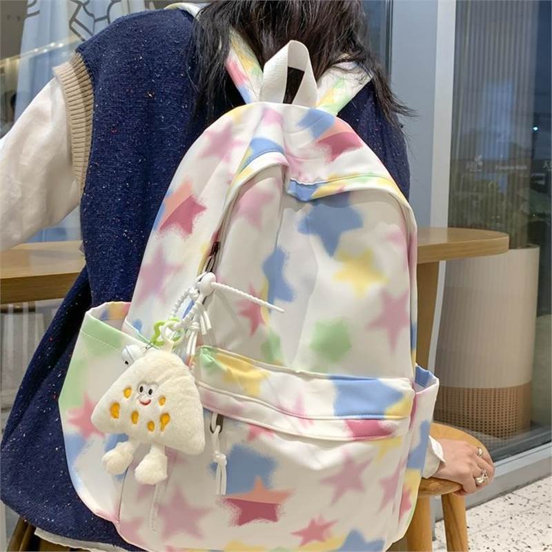 Sarah Express High-Capacity Oxford Cloth School Backpack