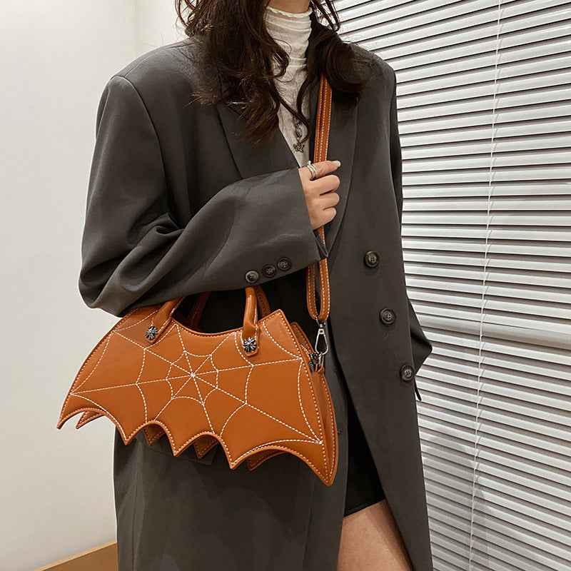 Sarah Express Spider Web Gothic Crossbody Handbag