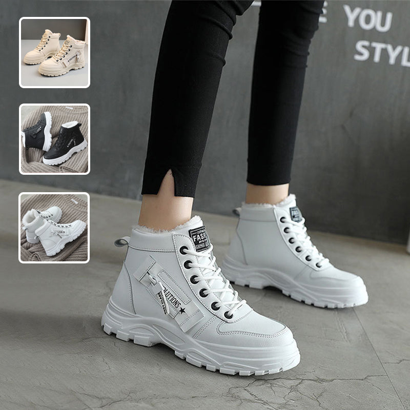 Sarah Express Fleece Lined Lace-Up Winter Boots