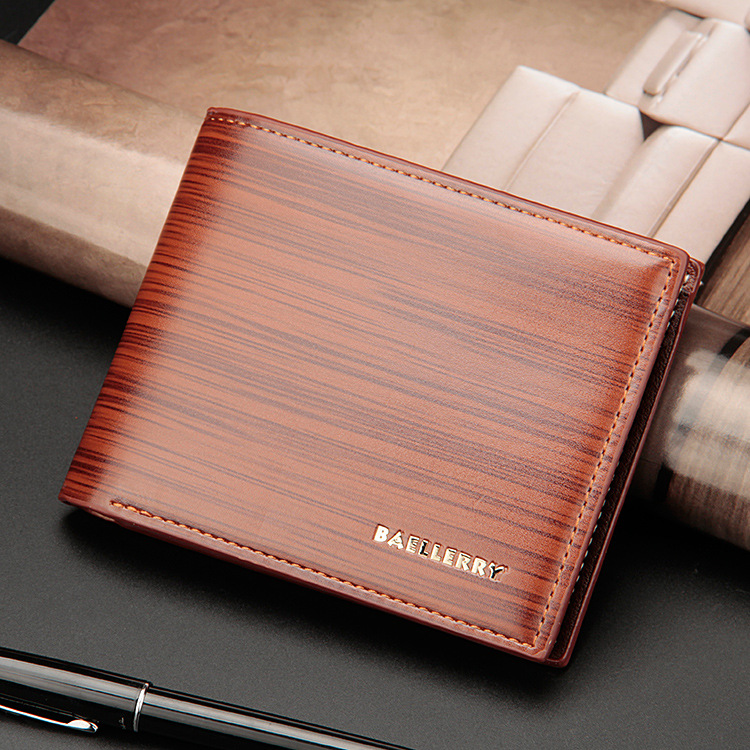 Sarah Express Compact Men's Three-Fold Wallet