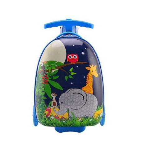 Sarah Express Kids Scooter Trolley Travel Case Blue 17 inches