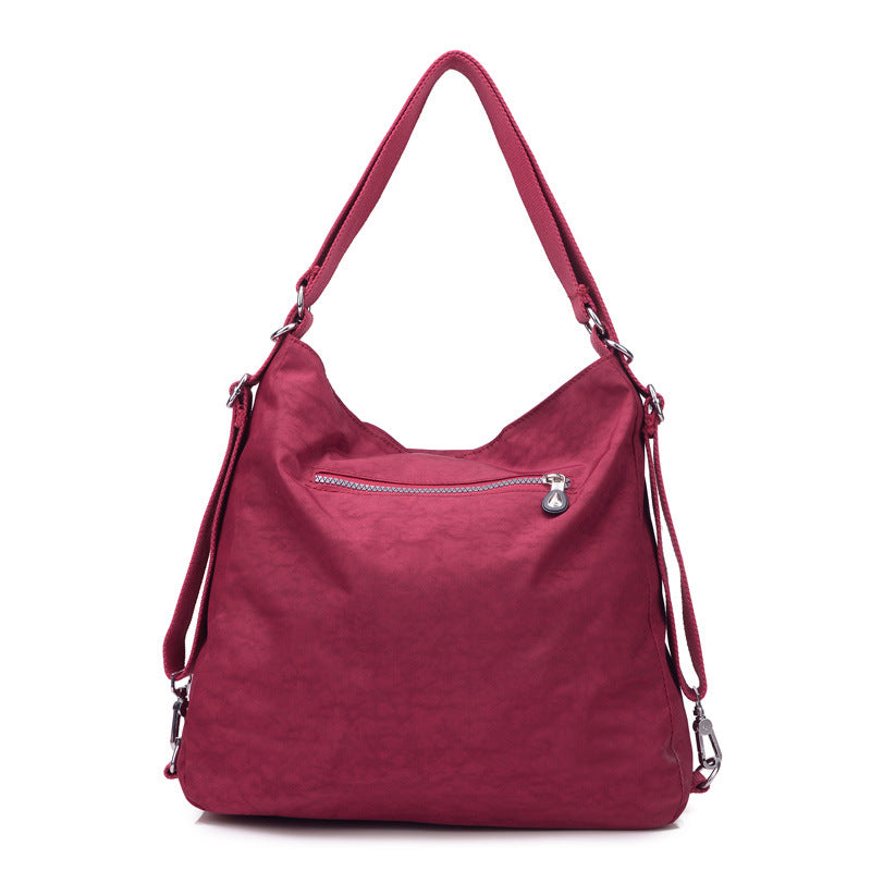 Sarah Express Waterproof Nylon Multi-Pocket Crossbody Shoulder Bag
