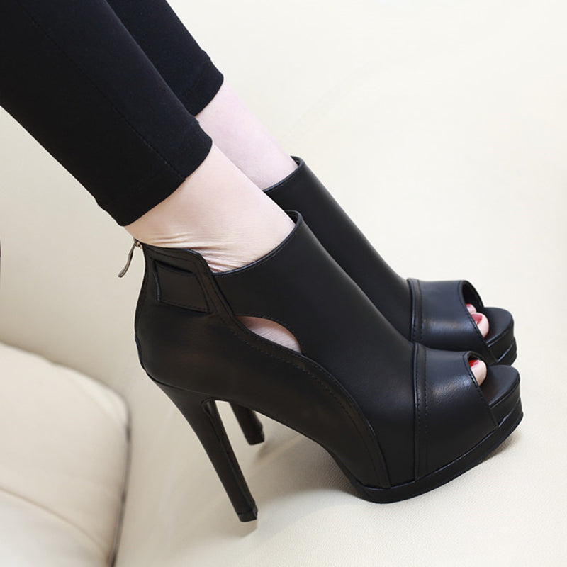 Sarah Express Open-Toe Stiletto Platform Heels
