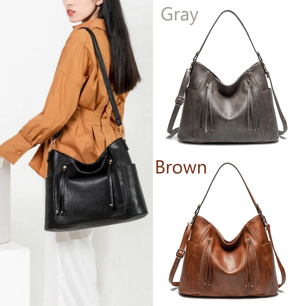 Sarah Express Vintage Style Large Capacity Shoulder Bag