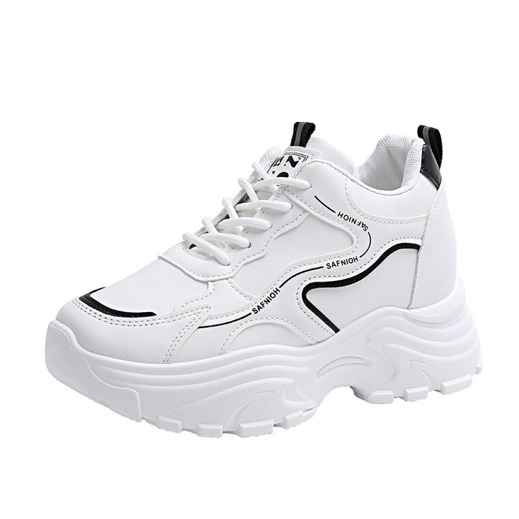 Sarah Express Women's Breathable Mesh Casual Running Sneakers Black