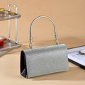 Sarah Express Shining Diamond Envelope Evening Handbag Black