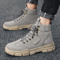 Sarah Express Men's Tooling Martin Boots Grey