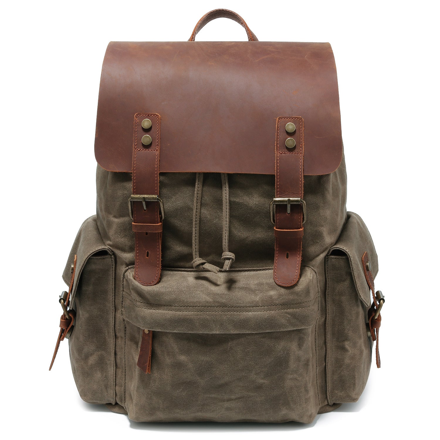 Sarah Express Canvas Oil Wax Waterproof Rucksack