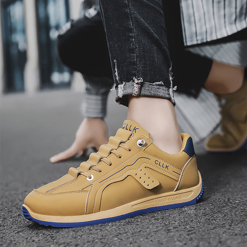 Sarah Express Men's Casual Breathable Slip-On Sneakers